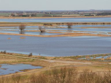 Alkborough Flatts showing management re-alignment