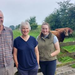 Andrew, Seonag and Catherine Barbour