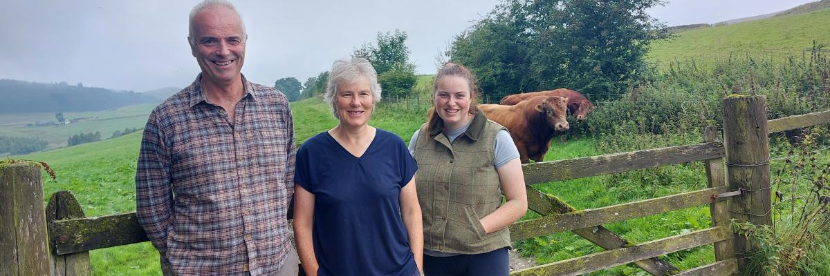 Andrew, Seonag and Catherine Barbour